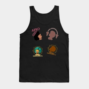 afro sticker pack Tank Top